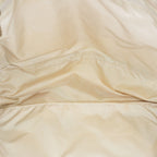 Chanel Travel Line Tote Bag Beige Nylon Leather Used Handbag 09M351246308