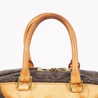 Louis Vuitton Monogram Deauville M47270 Hand Bag Brown Used 07E262750001