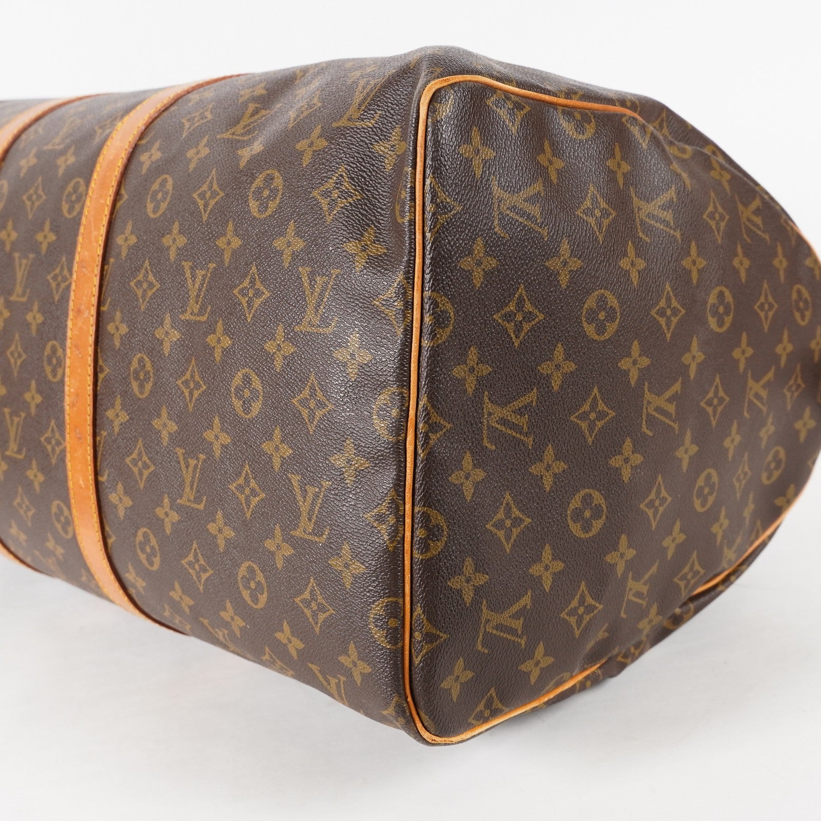 Authentic Louis Vuitton Monogram Keepall 55 Travel Bag M41424 02A194232811