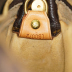 Louis Vuitton Looping GM M51145 Monogram Canvas Shoulder Bag Brown 07E023410004