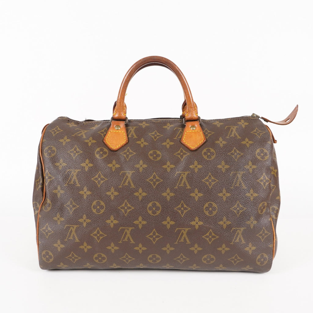 Authentic Louis Vuitton Monogram Speedy 35 Handbag vintage M41524 06E575548403