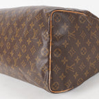 Authentic Louis Vuitton Monogram Speedy 40 M41522 Hand Boston Bag 02E435834425