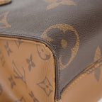 Louis Vuitton OnTheGo PM Monogram Reverse Canvas Tote M46373 Brown 07E0920130030