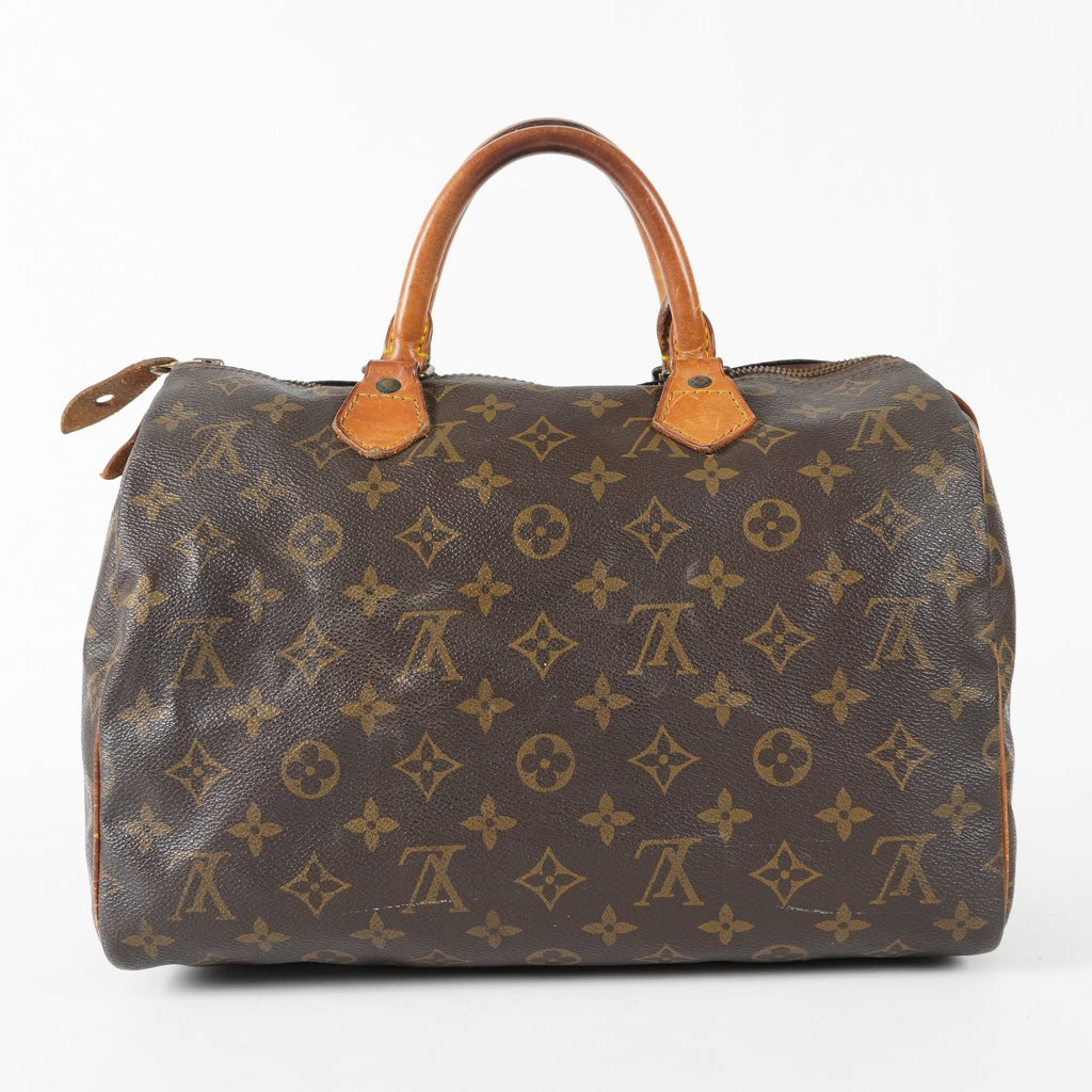 Authentic Louis Vuitton Monogram Speedy 30 M41526 Handbag vintage 03A226063227