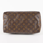 Authentic Louis Vuitton Monogram Speedy 30  Handbag M41526 vintage 05E446380016