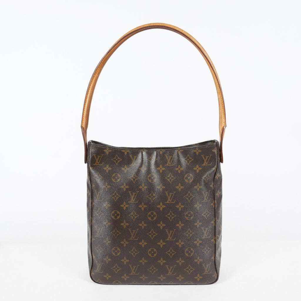 Louis Vuitton Monogram Looping GM Shoulder Bag M51145 Vintage Brown 07E033300010