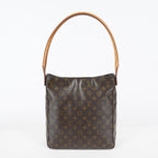 Louis Vuitton Monogram Looping GM Shoulder Bag M51145 Vintage Brown 07E033300010