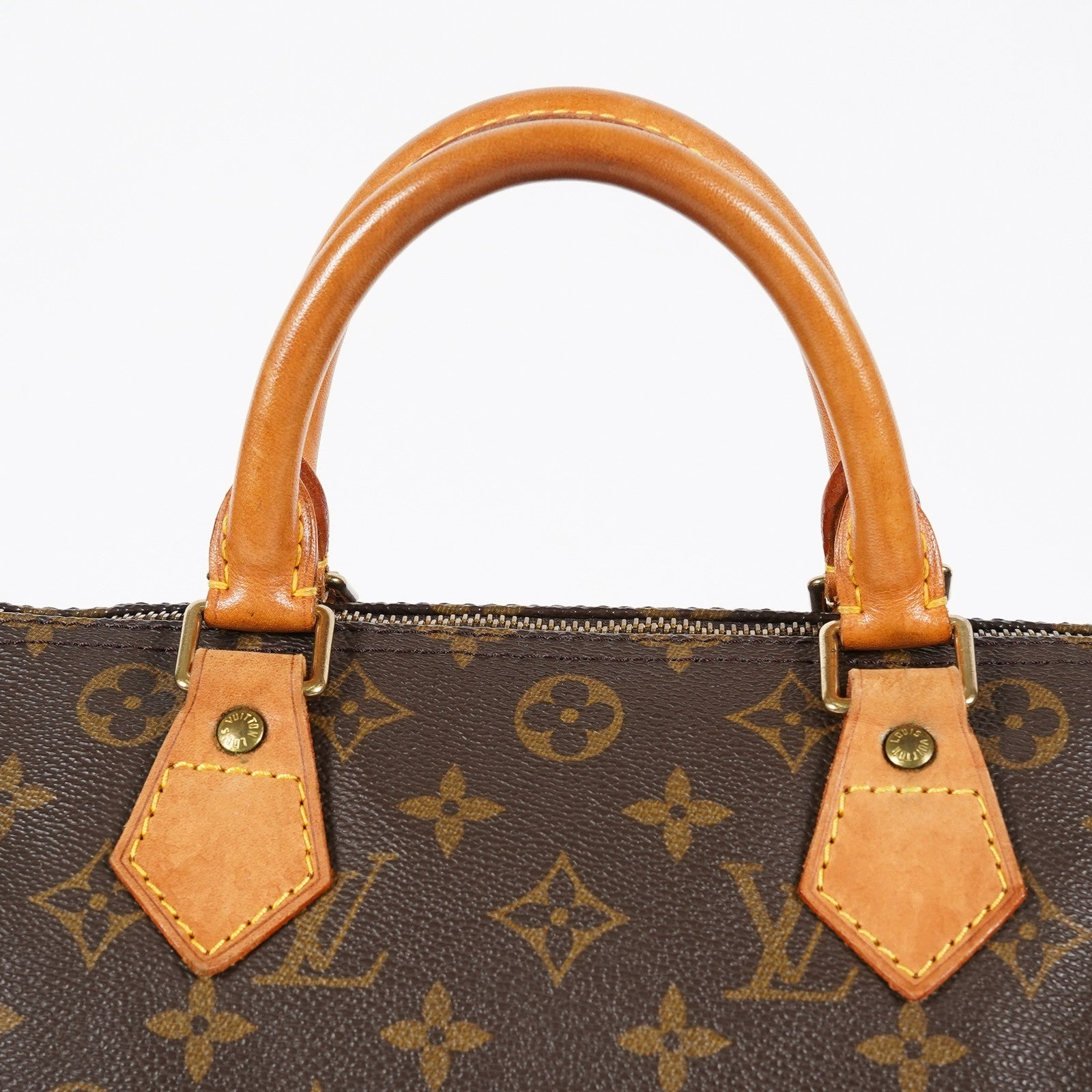 Louis Vuitton Speedy 30 Monogram Canvas Brown Hand Bag Used M41526 07A037035614