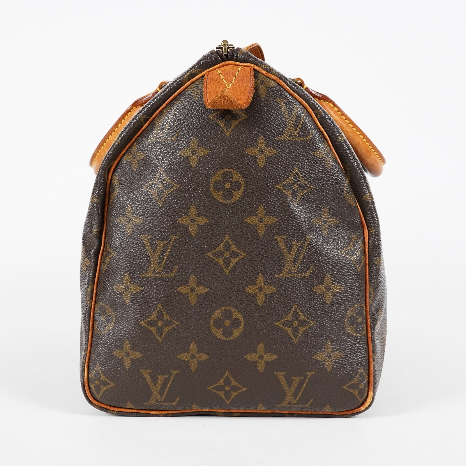 Louis Vuitton Monogram Speedy 30 Boston Handbag Brown Canvas M41526 07E067040029