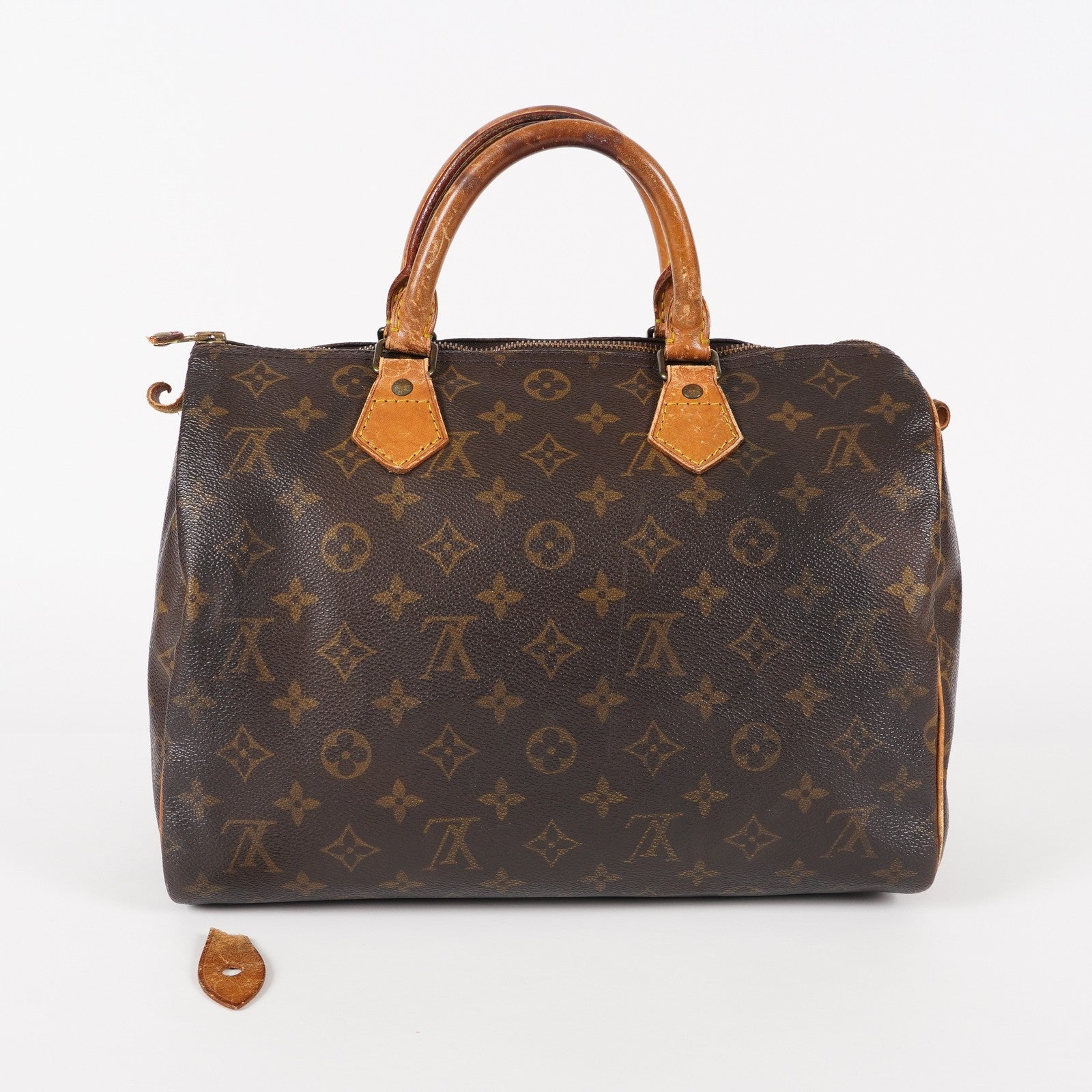 Authentic Louis Vuitton Monogram Speedy 30 Handbag vintage M41526 05E134180016