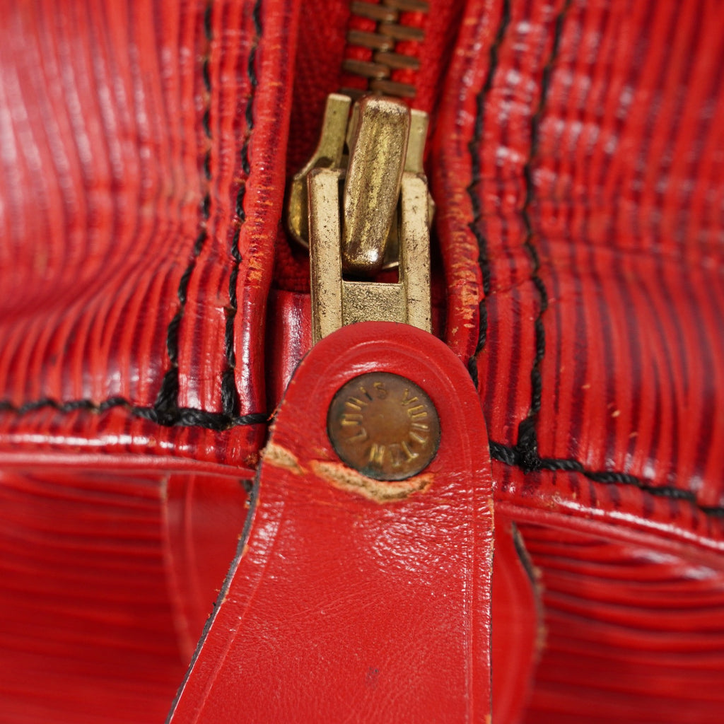 LOUIS VUITTON Epi Speedy 40 Boston Bag Handbag M42987 Women 02E024576025
