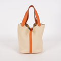 Hermes Picotin MM Casaque handbag, Taurillon Clemence leather 06E2416500029