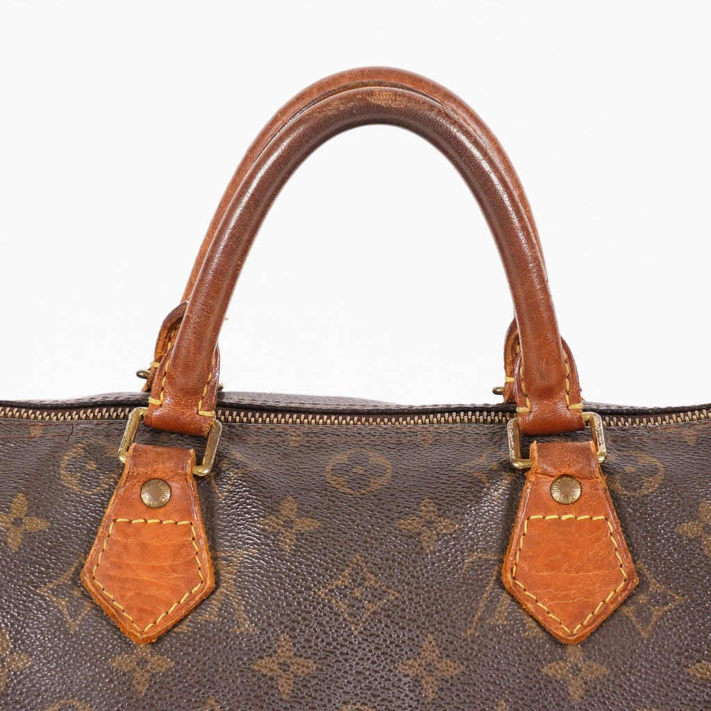 Authentic Louis Vuitton Monogram Speedy 30 Hand bag M41526 vintage 06E264070023