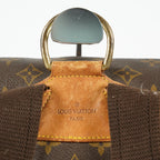 Louis Vuitton Montsouris GM M51135 Monogram Canvas Brown Backpack 09E134510011