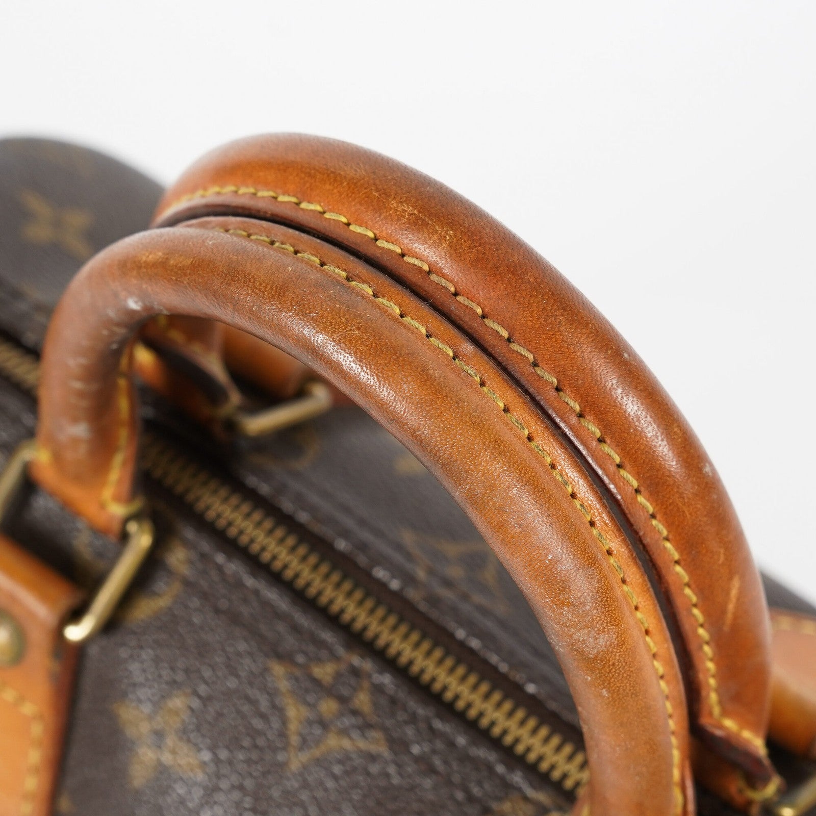Louis Vuitton Speedy 25 Monogram Brown Handbag M41528 Used Vintage 07E187480012