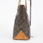 Louis Vuitton Cabas Piano Tote M51148 Monogram Canvas Brown Used 08E072310008