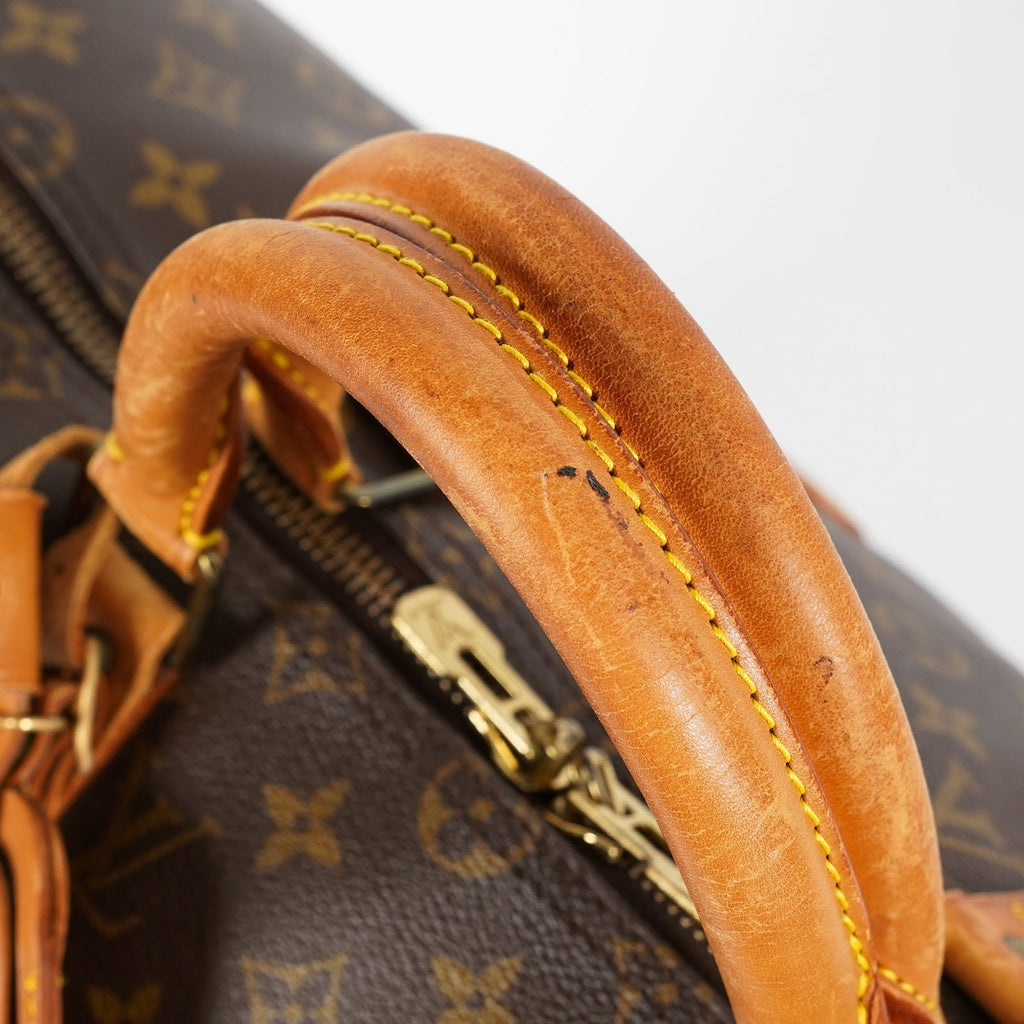 Louis Vuitton Keepall 50 Monogram Canvas Brown Used Duffle M41426 07E203410027