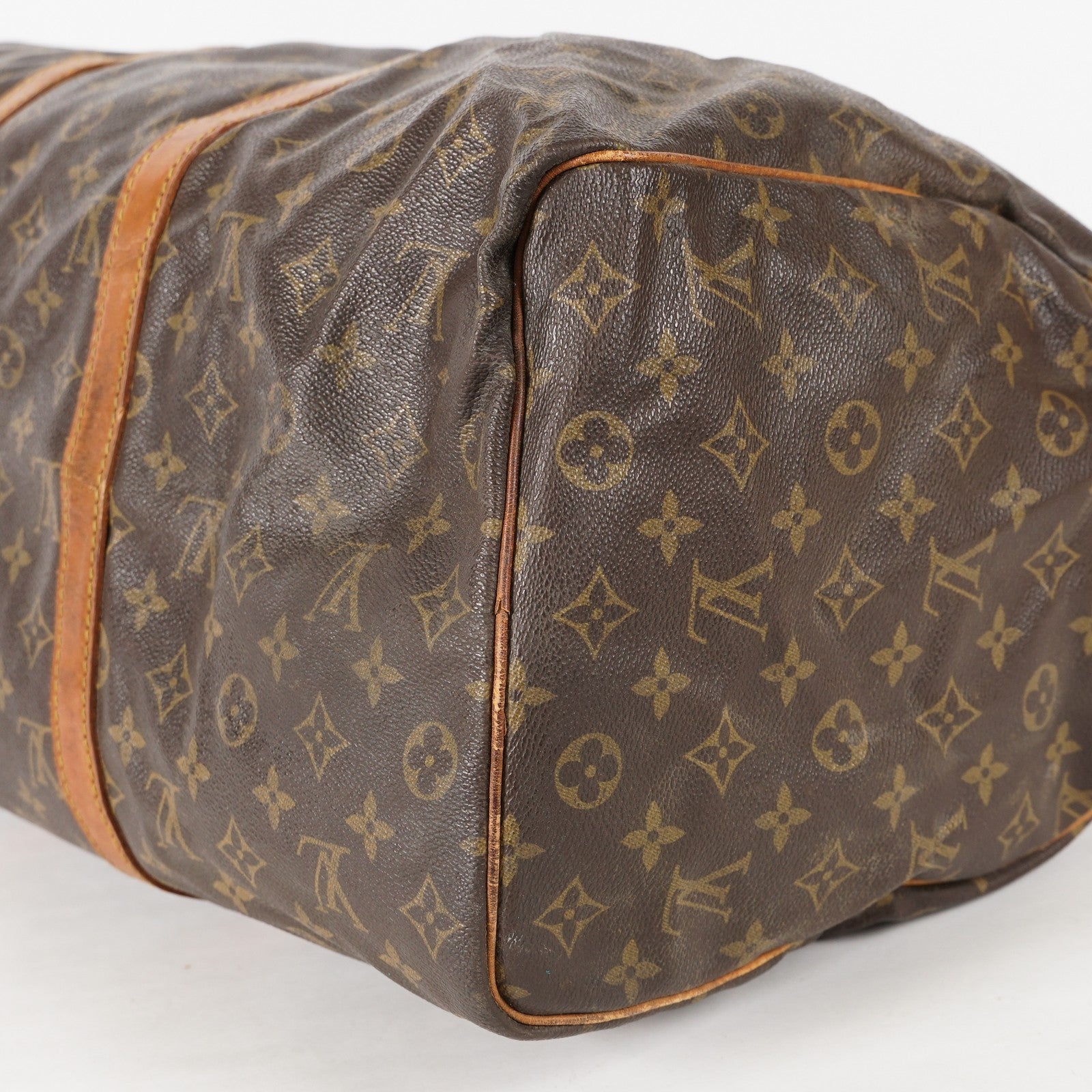 LOUIS VUITTON Keepall 50 M41426 Monogram Boston Bag Brown vintage 01E143520022