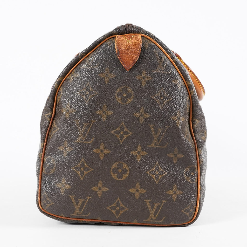 Louis Vuitton M41526 Speedy 30 Monogram Canvas Handbag Boston Bag 08E363740010
