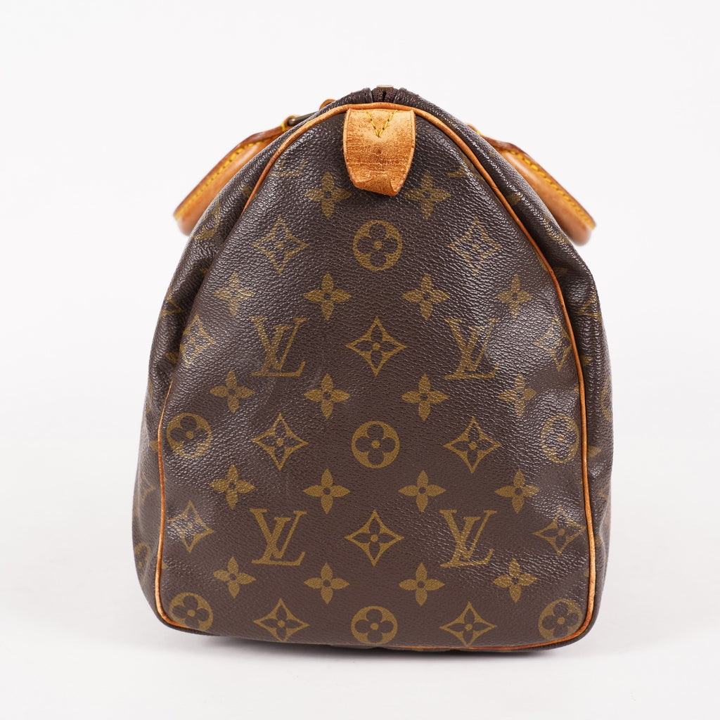 Authentic Louis Vuitton Monogram Speedy 35 Hand bag M41524 vintage 06E204180019
