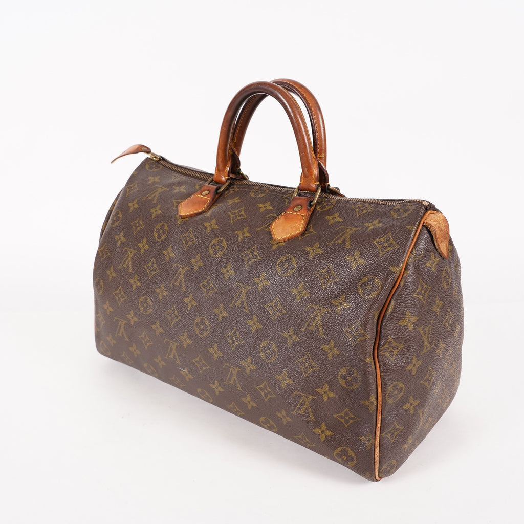Authentic Louis Vuitton Monogram Speedy 35 M41524 Handbag vintage 06E223700026