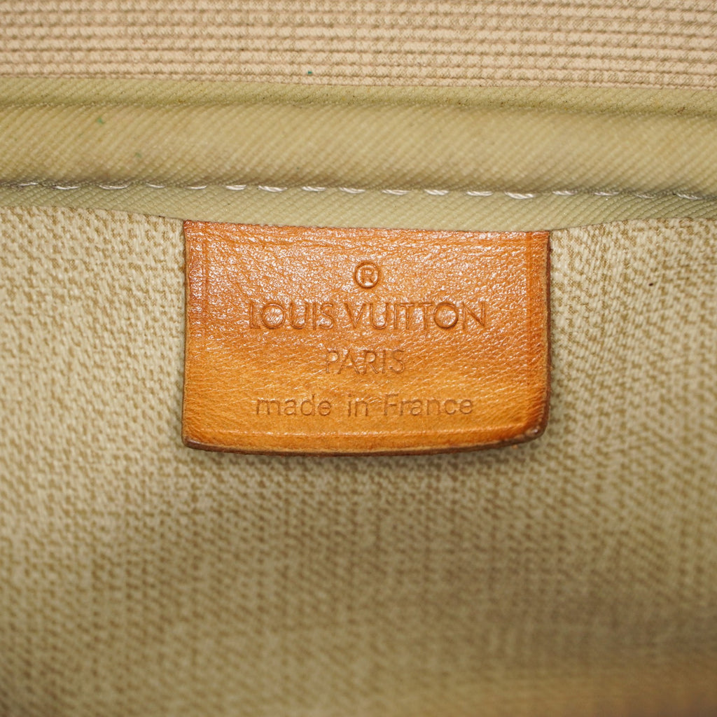 Louis Vuitton Deauville M47270 Monogram Canvas Brown Used Handbag 09M452945808