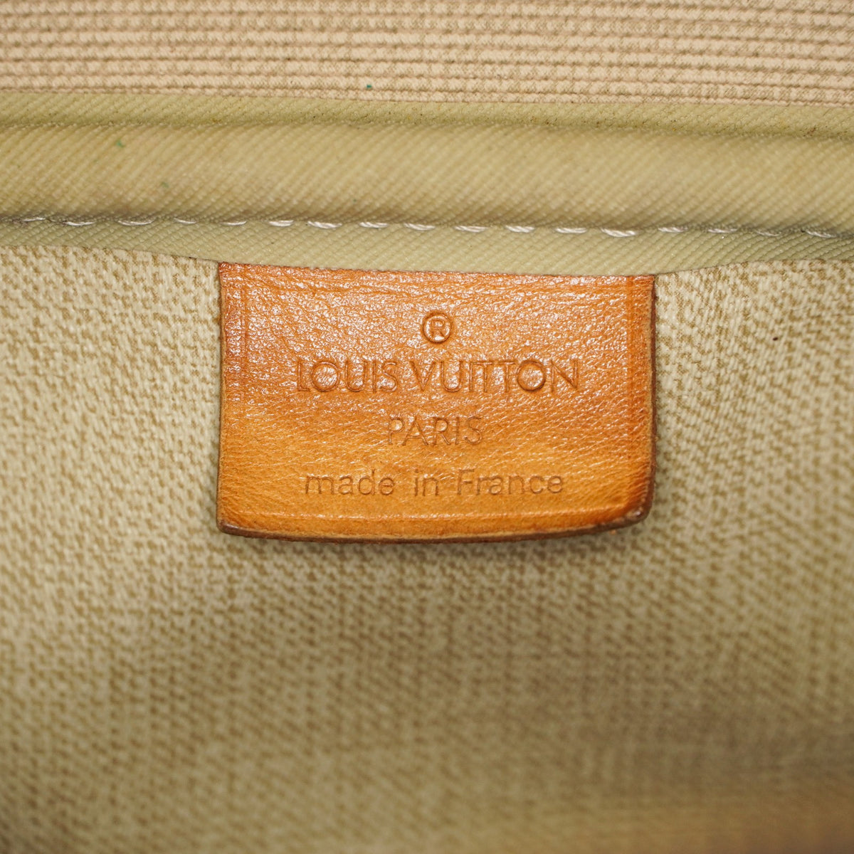 Louis Vuitton Deauville M47270 Monogram Canvas Brown Used Handbag 09M452945808