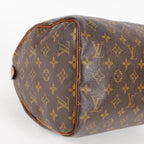 Authentic Louis Vuitton Monogram Speedy 30 Handbag vintage M41526 05E076050013