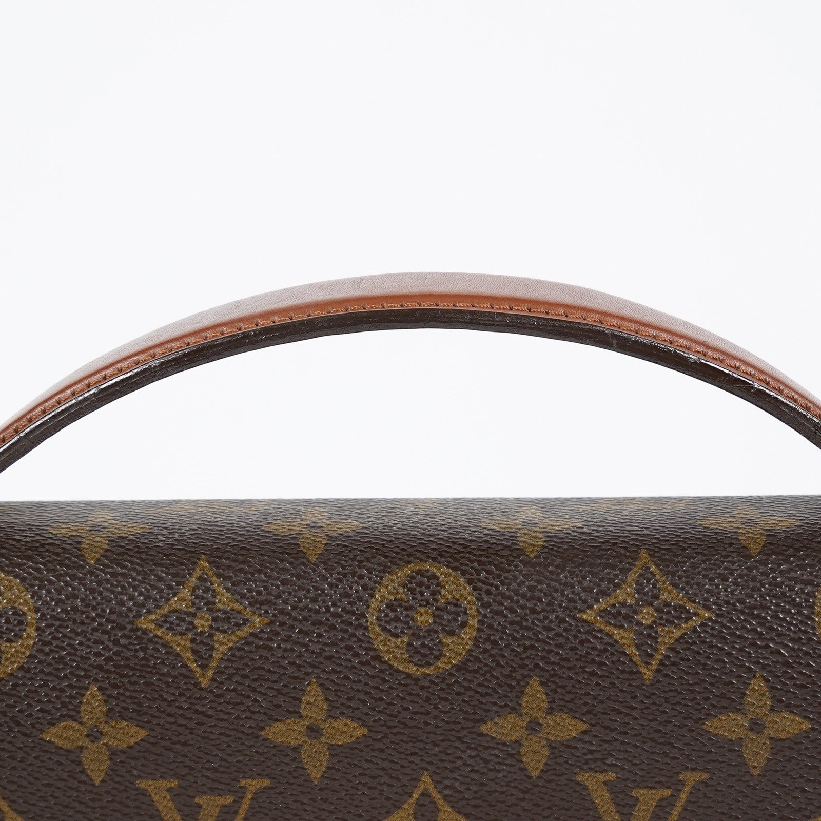 Louis Vuitton M53331 Monogram Briefcase Business Bag Brown Vintage 08A011944803