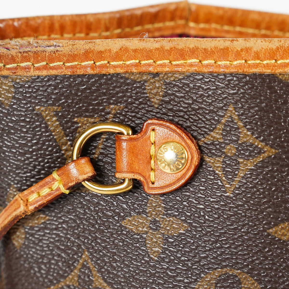 Louis Vuitton Neverfull PM Monogram Canvas Tote Bag vintage M40155 08E066050020