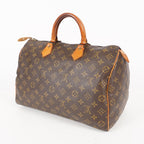 Authentic Louis Vuitton Monogram Speedy 35 Handbag vintage M41524 05E256006029
