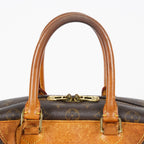 Louis Vuitton Deauville Monogram Canvas Brown Handbag M47270 Used 07E132640030