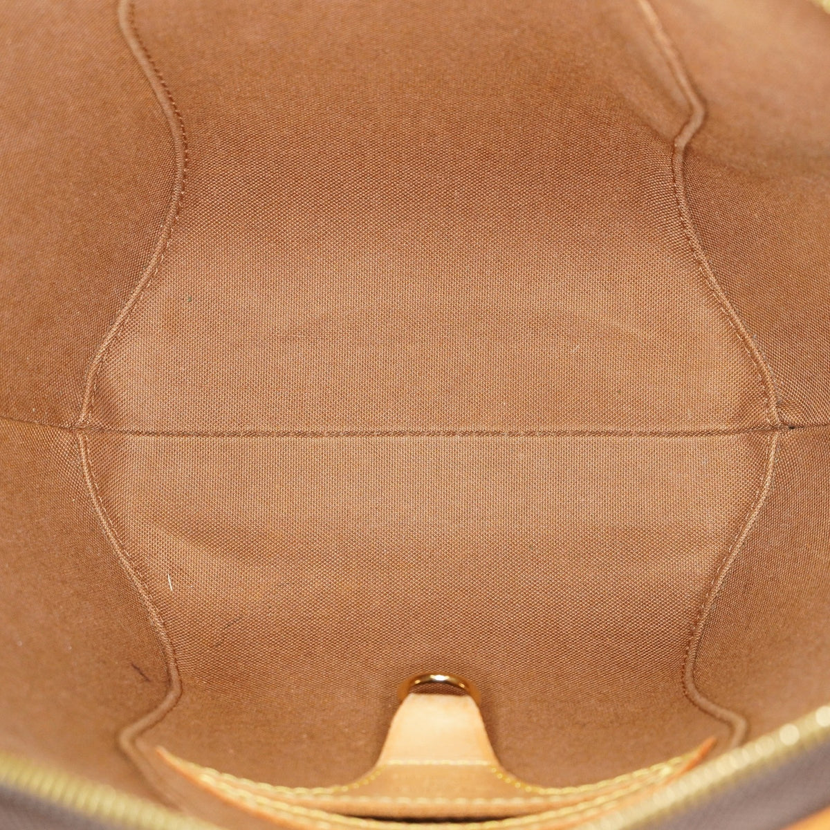Louis Vuitton Ellipse PM M51127 Monogram Canvas Brown Used Handbag 09A024061209