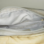 Chanel Chocolate Bar Quilted Turn Lock Shoulder Bag Beige Leather 07E317370012