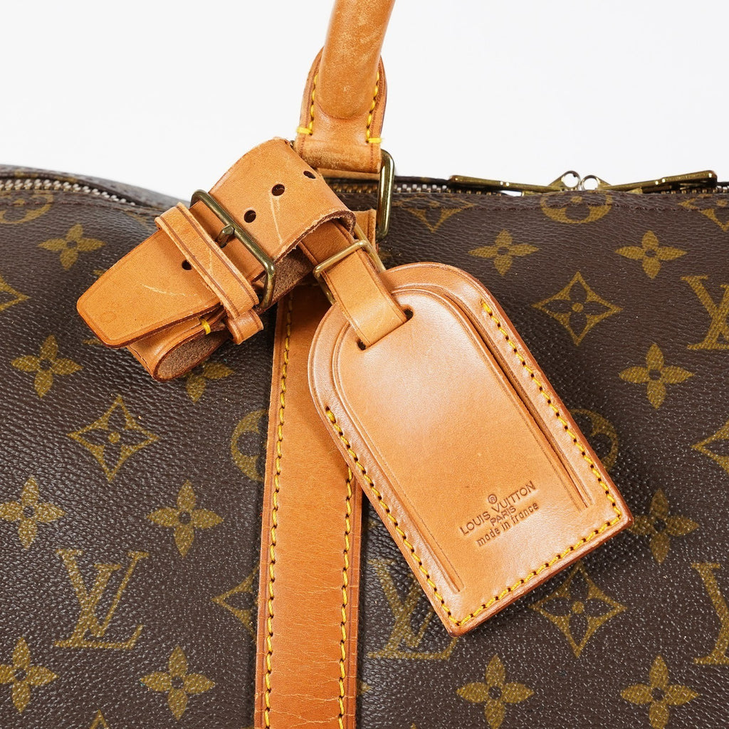 Louis Vuitton Keepall 50 Monogram Canvas Brown Used Duffle M41426 07E203410027