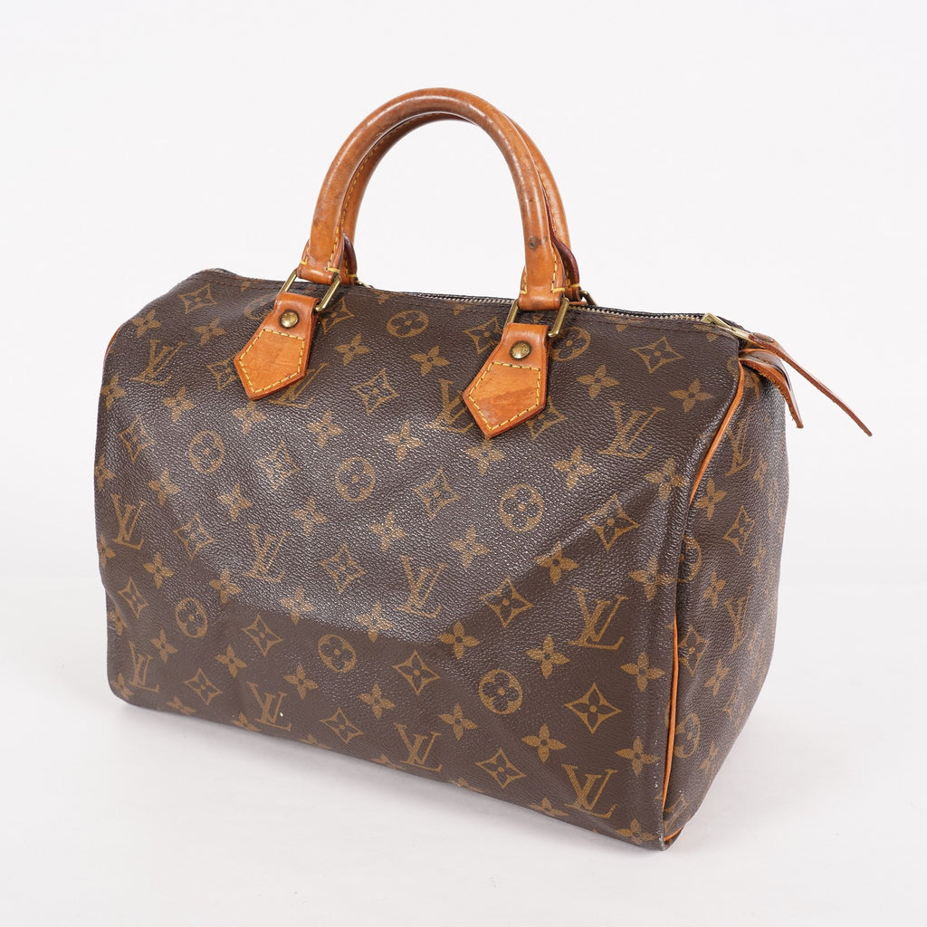 Authentic Louis Vuitton Monogram Speedy 30 M41526 Handbag vintage 06E226050029