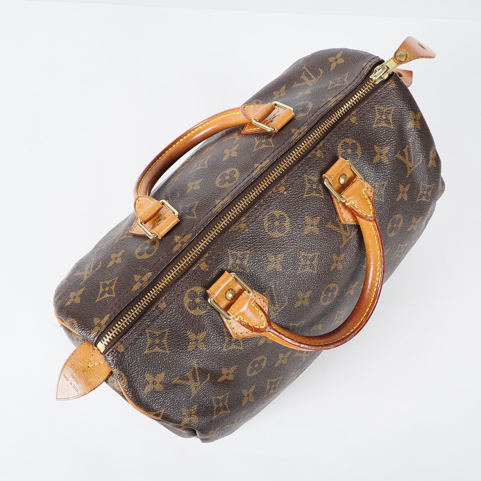 Authentic Louis Vuitton Monogram Speedy 30 M41526 Handbag vintage 03A488408427