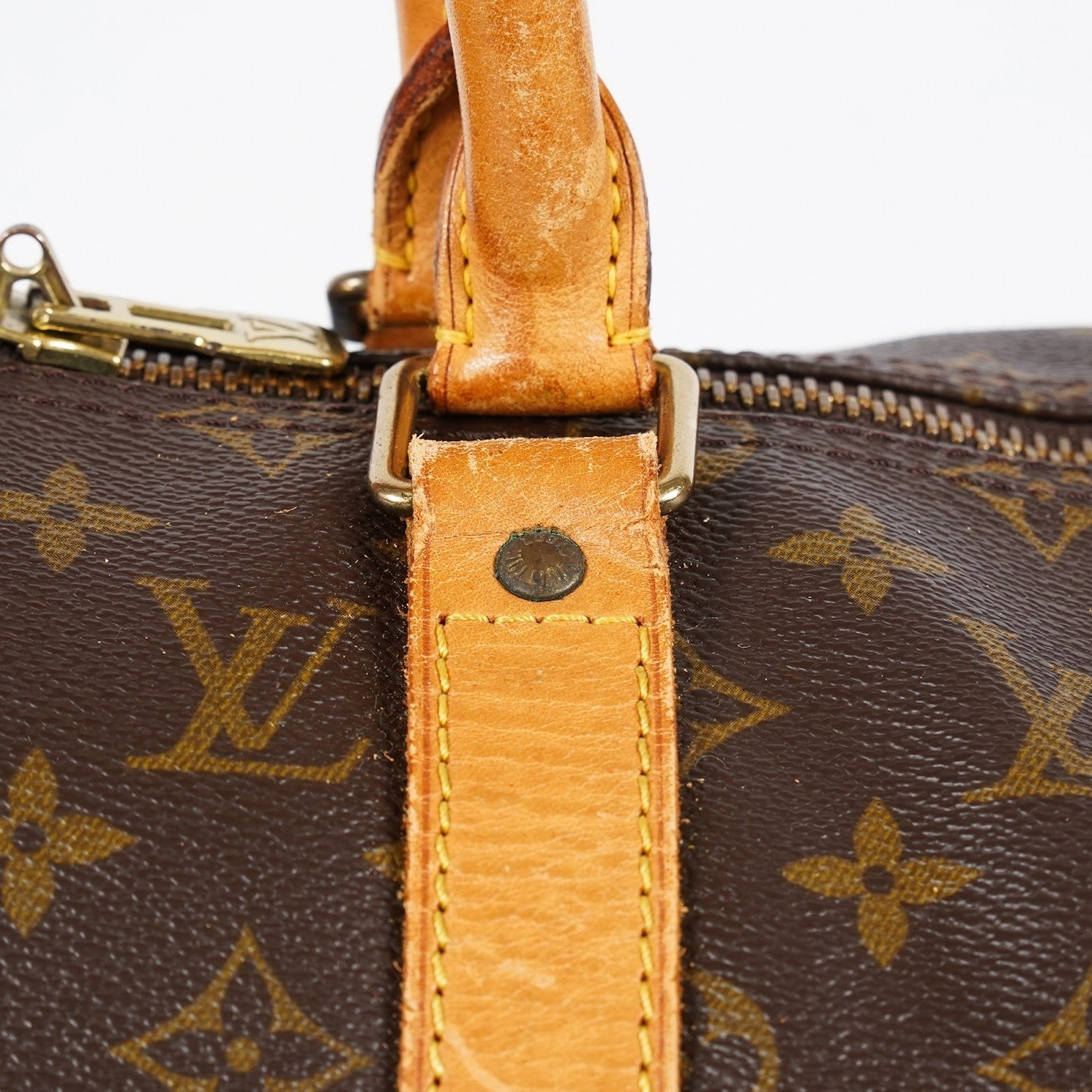Louis Vuitton Keepall Bandouliere 50 Monogram Vtg Boston Bag M41416 08E064510012