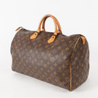 Authentic Louis Vuitton Monogram Speedy 40 Hand Boston Bag M41522 03E476380011