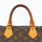Louis Vuitton Speedy 25 M41528 Monogram Canvas Brown Used Handbag 09M346344808