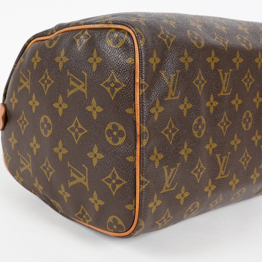 Louis Vuitton Speedy 30 M41526 Monogram Canvas Brown Handbag Used 07A285777231