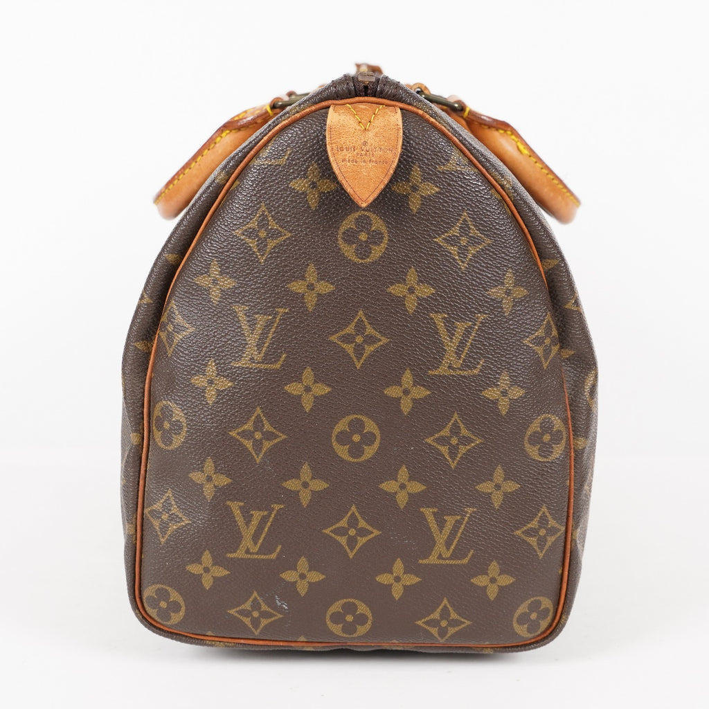 Authentic Louis Vuitton Monogram Speedy 35 Handbag vintage M41524 06E396490010