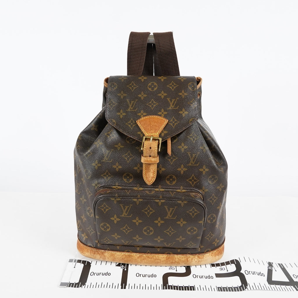 Louis Vuitton Montsouris GM Backpack Monogram Canvas Vintage M51135 08E134510008