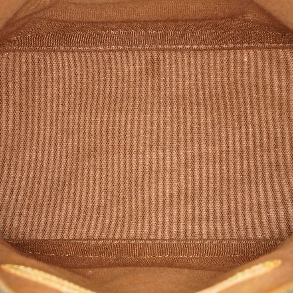 Louis Vuitton Alma PM M51130 Monogram Canvas Brown Used Handbag 09E112530011