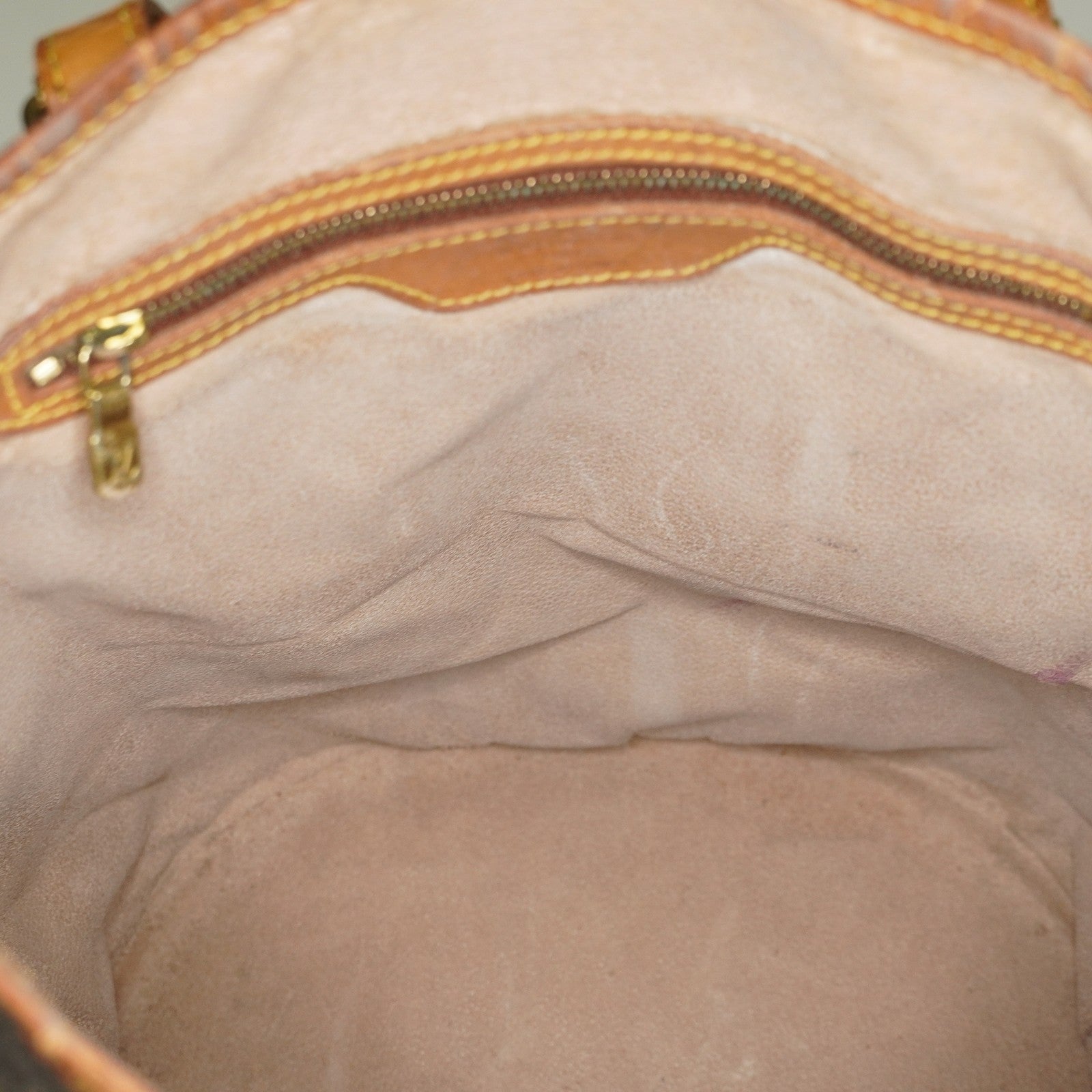 Louis Vuitton Monogram Bucket GM Shoulder Tote Bag Brown M42236 07E191760017