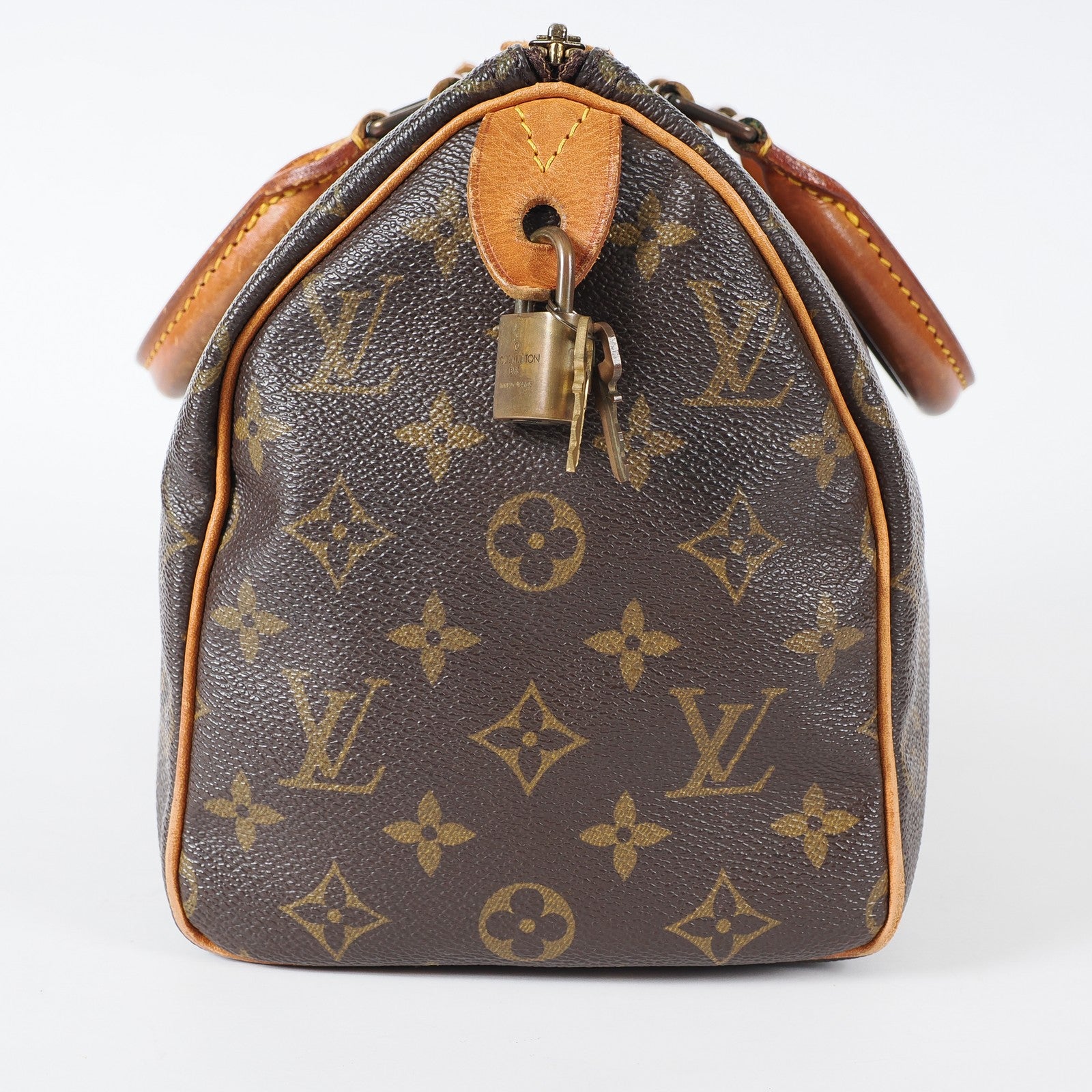 Authentic Louis Vuitton Monogram Speedy 25 Handbag vintage M41528 04A076234807