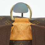 Louis Vuitton Montsouris GM M51135 Monogram Canvas Brown Backpack 09M024532016