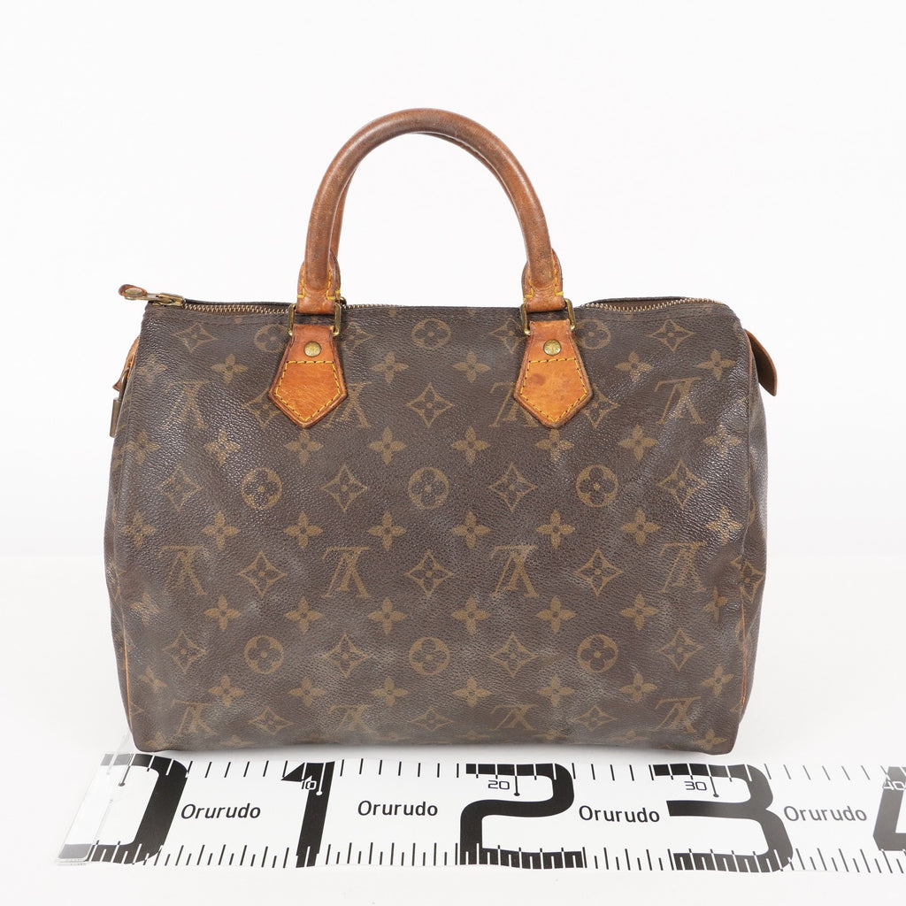 Authentic Louis Vuitton Monogram Speedy 30 Handbag M41526 vintage 06E344070012
