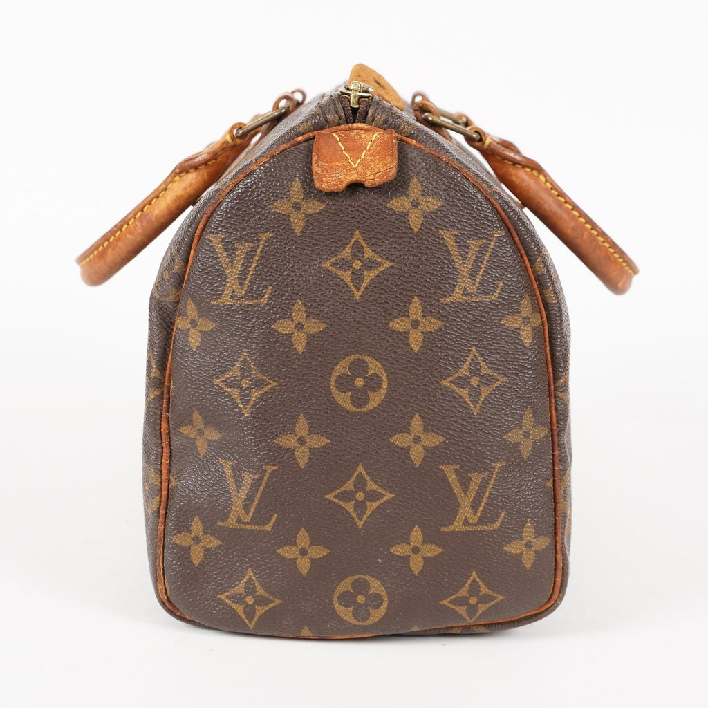 Authentic Louis Vuitton Monogram Speedy 25 Handbag vintage M41528 06E406820010