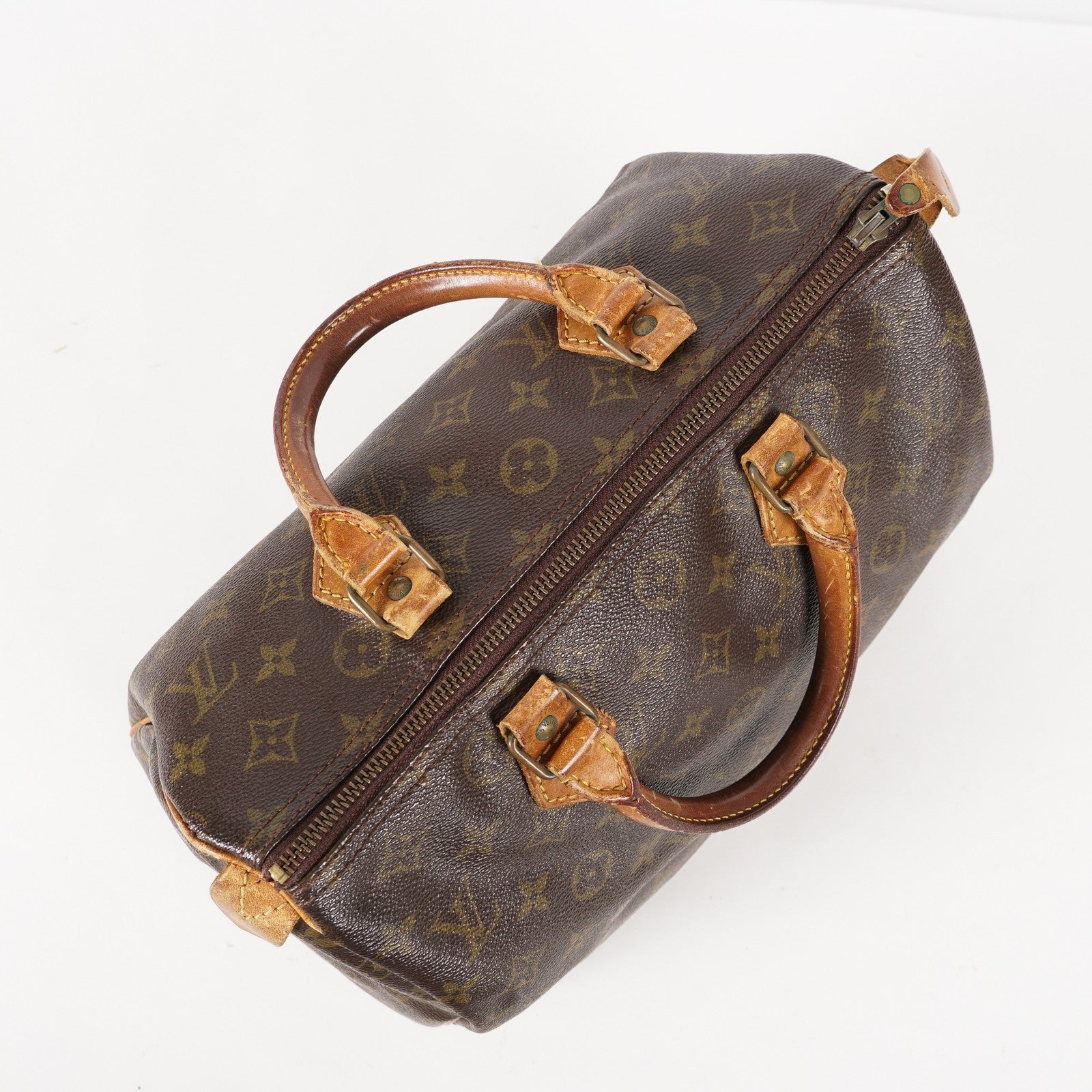 Authentic Louis Vuitton Monogram Speedy 30 M41526 Handbag vintage 01E134950005